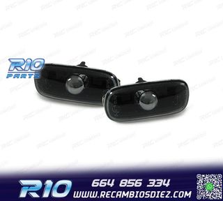 INTERMITENTES LATERALES AUDI A4 00-04 CRISTAL CLARO NEGRO