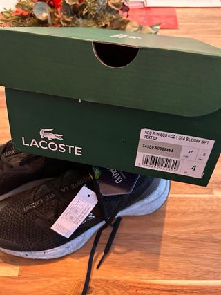 Zapatillas Lacoste Negras Talla 37