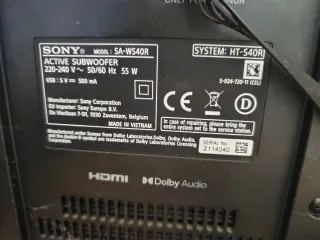 Sony HT-S40R Barra Sonido 5.1 Negra