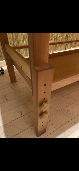 Camilla fija de madera para SPA