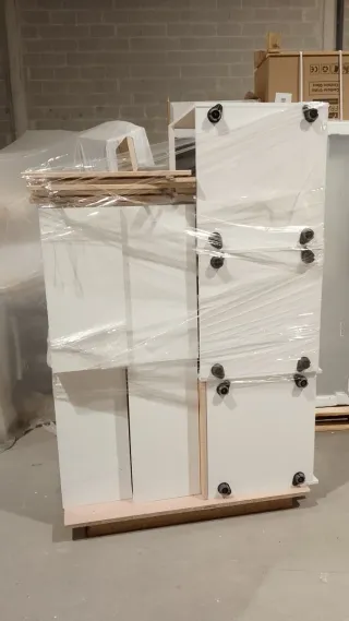 Mueble cocina  3 bajo  58x60 y  4 alto 60x70