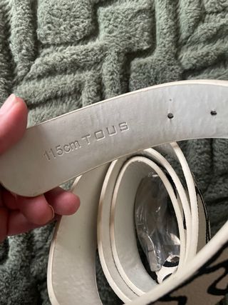 Cinturón Tous Beige Multicolor