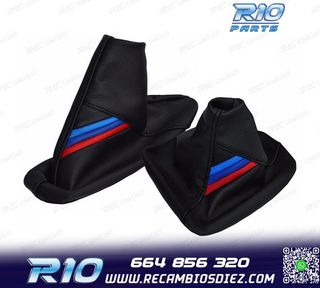 KIT FUNDA PALANCA CAMBIO + FUNDA FRENO DE MANO LOOK M