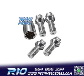 TORNILLOS ANTIRROBO CORTOS 12X150 CÓNICO