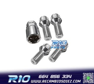 TORNILLOS ANTIRROBO CORTOS 14X150 ESFÉRICO