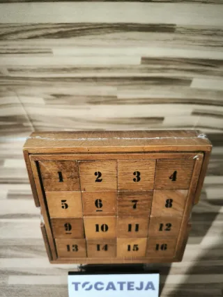 Juego de habilidad de madera 16 piezas