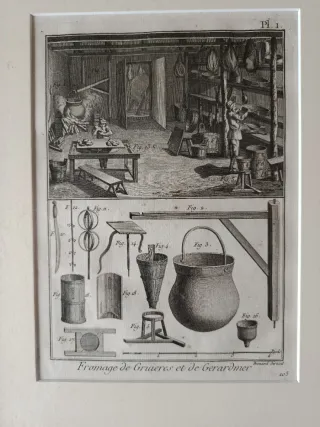 Incisione Diderot D'alamabert 1784