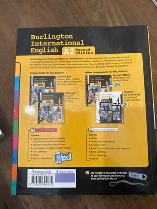Libro Burlington International English A2