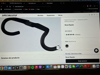 Manillar Roval Rapide  Specialized Nuevo+potencia