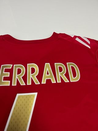 Camiseta Inglaterra Gerrard 4 Umbro 2006