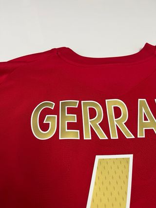 Camiseta Inglaterra Gerrard 4 Umbro 2006