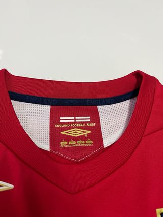 Camiseta Inglaterra Gerrard 4 Umbro 2006