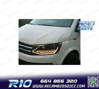 FAROS VOLKSWAGEN VW T6 15-19 DRL CON INTERMITENTE LED DINAMI