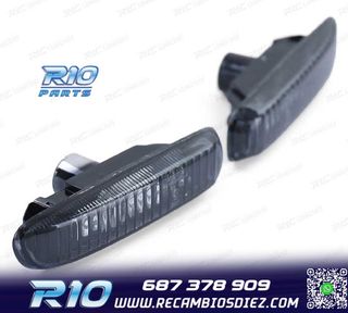 INTERMITENTES LATERALES BMW E46 98-05 CRISTAL CLARO NEGRO