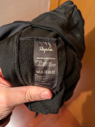 Culote Invierno Rapha Core Talla M con Badana