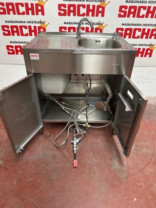 FREGADERO INDUSTRIAL CON TERMO