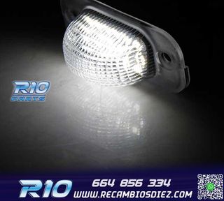 LUZ MATRICULA LED VOLKSWAGEN VW GOLF II JETTA II SEAT TOLEDO