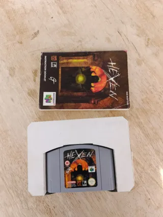 Hexen n64 Nintendo 64 videojuego