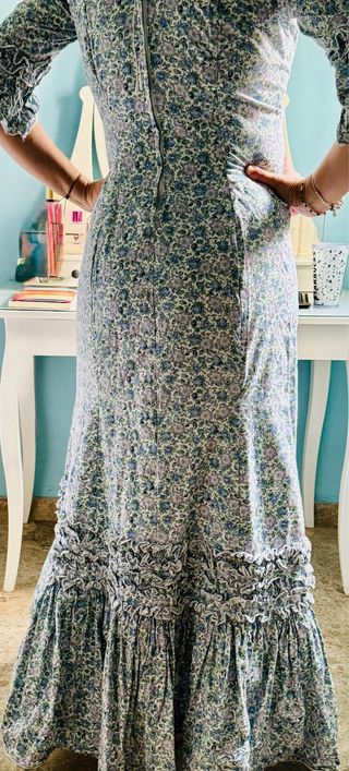 Vestido Flamenca Canastero Algodón