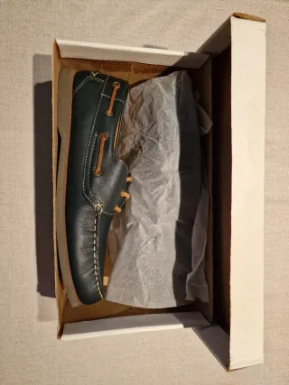 Zapatos náuticos Iturri azul talla 45