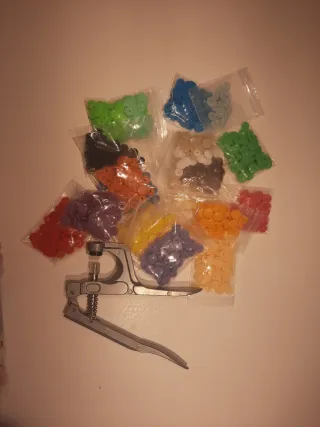 Remachadora y remaches  Costura