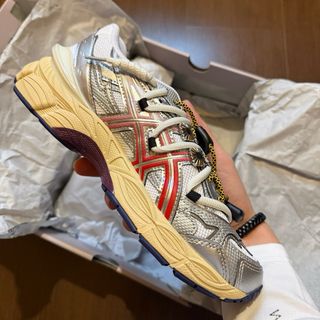 ASICS x TOGA Gel-Cumulus 38 Bianco Rosso Argento