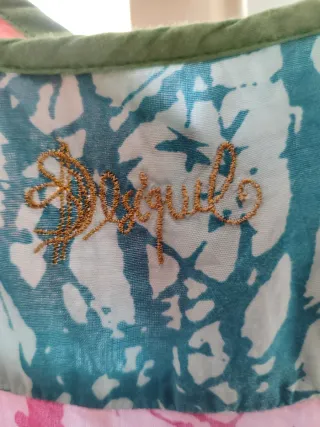 Vestido Desigual Tirantes Multicolor