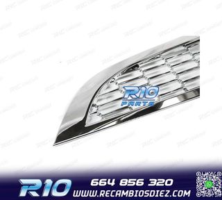 PARRILLA MINI COOPER R50 R53 01-06 S TYPE CROMADA