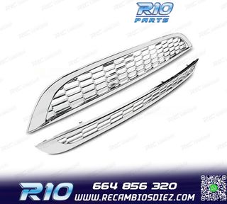 PARRILLA MINI COOPER R50 R53 01-06 S TYPE CROMADA