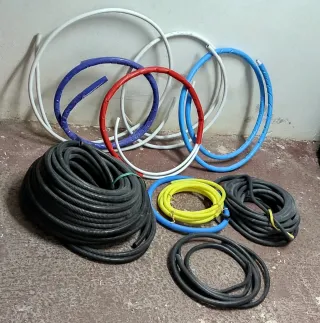 ROLLOS TUBOS CORRUGADO PVC Y MULTICAPAS TODO NUEVO