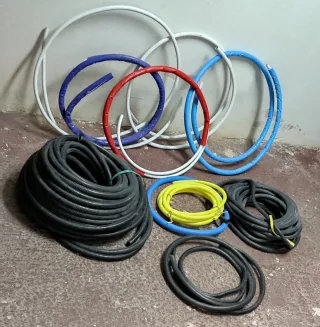 ROLLOS TUBOS CORRUGADO PVC Y MULTICAPAS TODO NUEVO