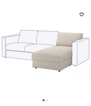 Modulo Chaiselongue Ikea ESKILSTUNA