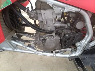 Quad Honda TRX 450 Rojo y Negro