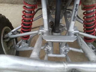 Quad Honda TRX 450 Rojo y Negro