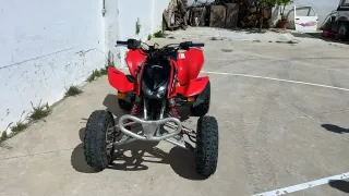 Quad Honda TRX 450 Rojo y Negro