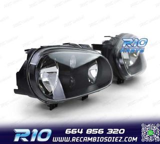 FAROS VOLKSWAGEN VW GOLF 4 NEGRO BLACK EDITION