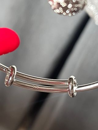 Pulsera ajustable con charm bola