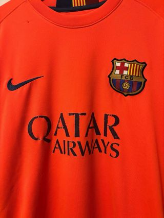 CAMISETA BARÇA FCB 2014 MANGA LARGA