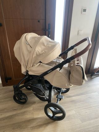 Carrito Bebé Bebetto Luca Pro Beige