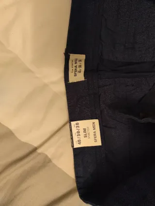Pantalón de vestir Sfera azul talla M