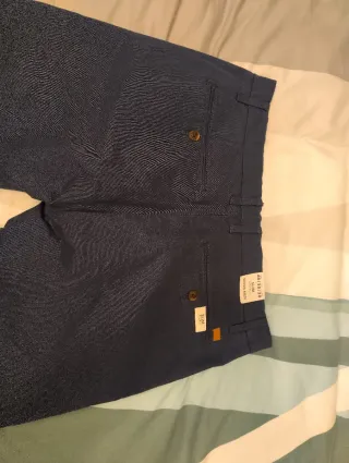Pantalón de vestir Sfera azul talla M