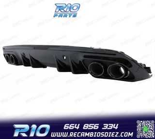 DIFUSOR MERCEDES CLASE C W205 SEDAN 14-20 C43 AMG PDC + COLA
