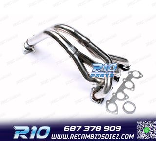COLECTORES INOX CITROEN SAXO 8V Y PEUGEOT 106 8V FASE 1