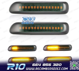 INTERMITENTES LATERALES DINAMICOS LED BMW E46 AHUMADOS