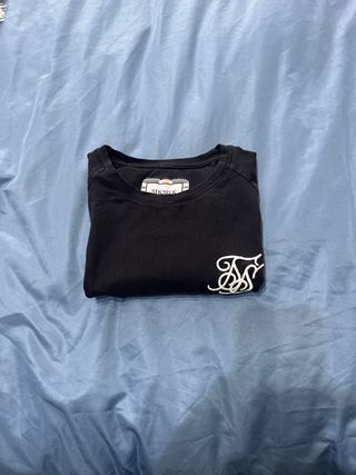 Camiseta SikSilk Negra Talla M
