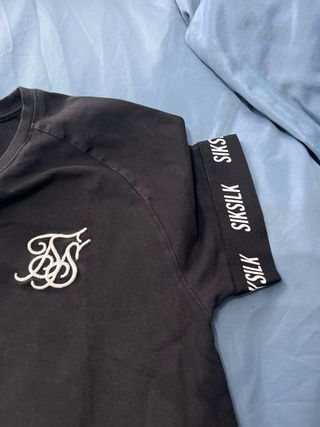 Camiseta SikSilk Negra Talla M