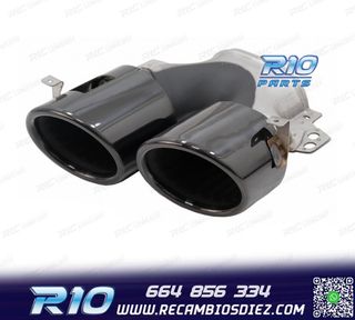 COLAS DE ESCAPE MERCEDES GLE W167 19- LOOK GLE53 NEGRO