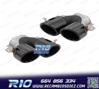 COLAS DE ESCAPE MERCEDES GLE W167 19- LOOK GLE53 NEGRO