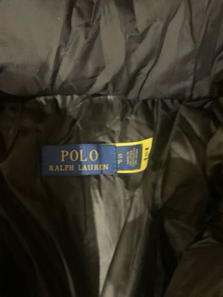 Puja!!!! Abrigo Polo Ralph Lauren Negro