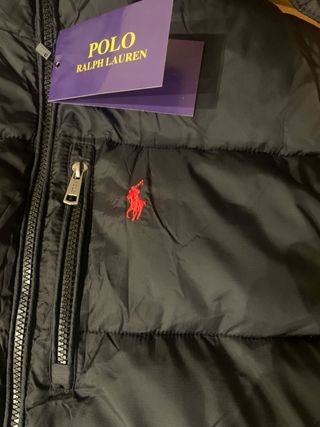 Puja!!!! Abrigo Polo Ralph Lauren Negro